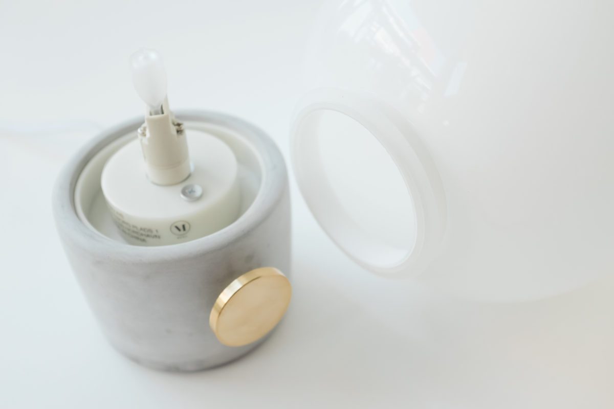 Menu concrete table lamp 10