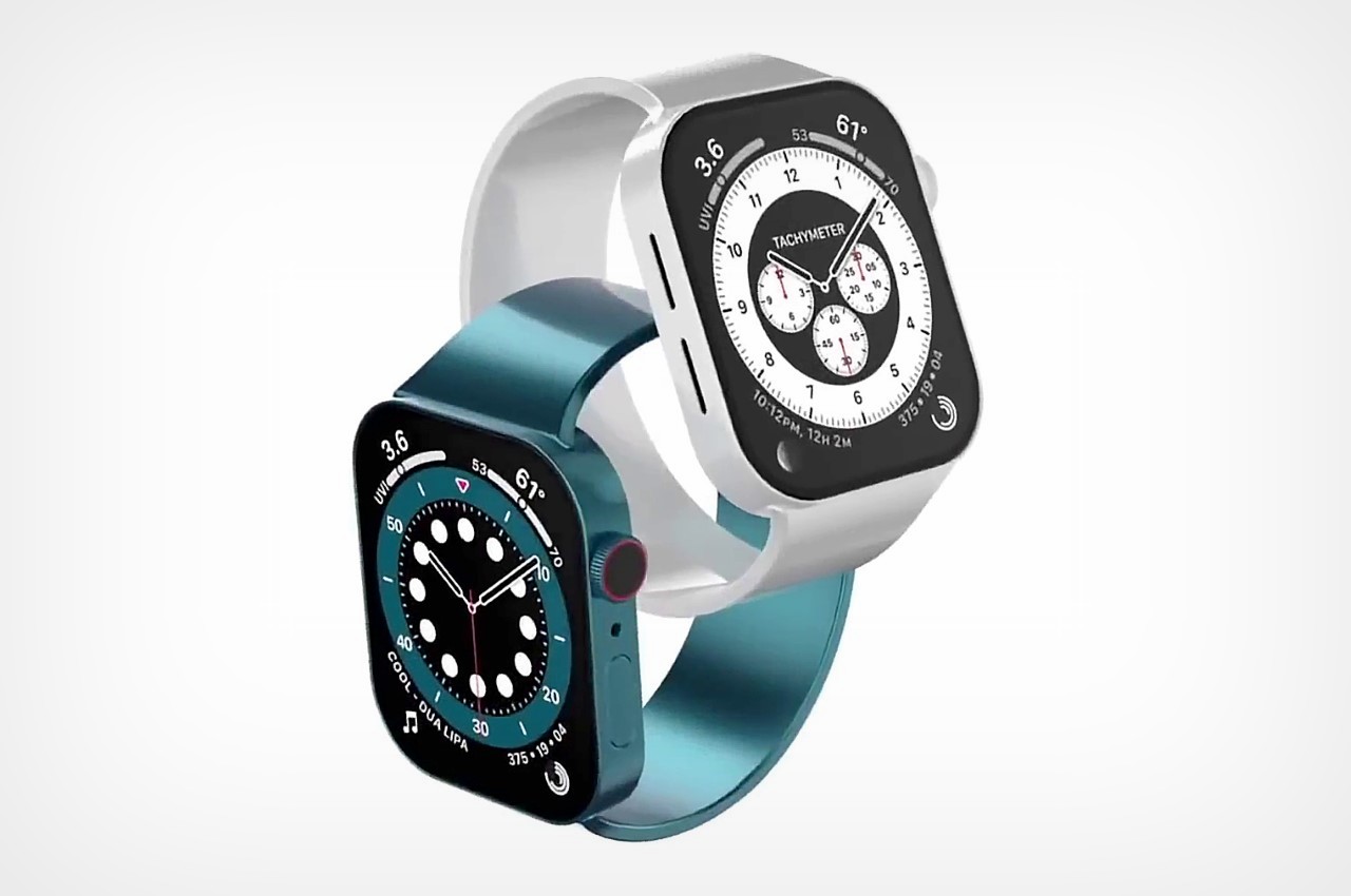 2 apple watches with different faces