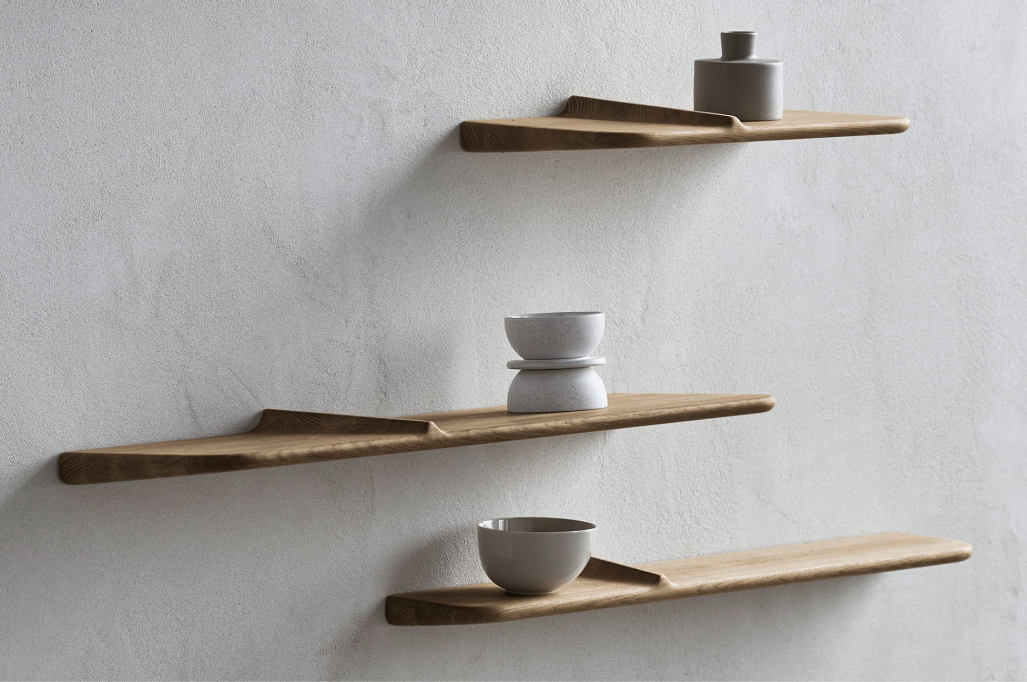 The Water inspired Wave Shelf